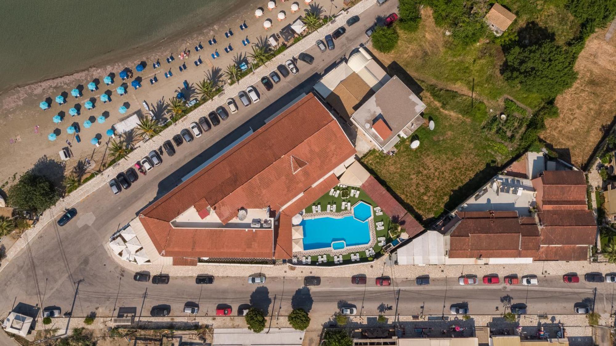 Aphrodite Beach Hotel Corfu Roda  Bagian luar foto