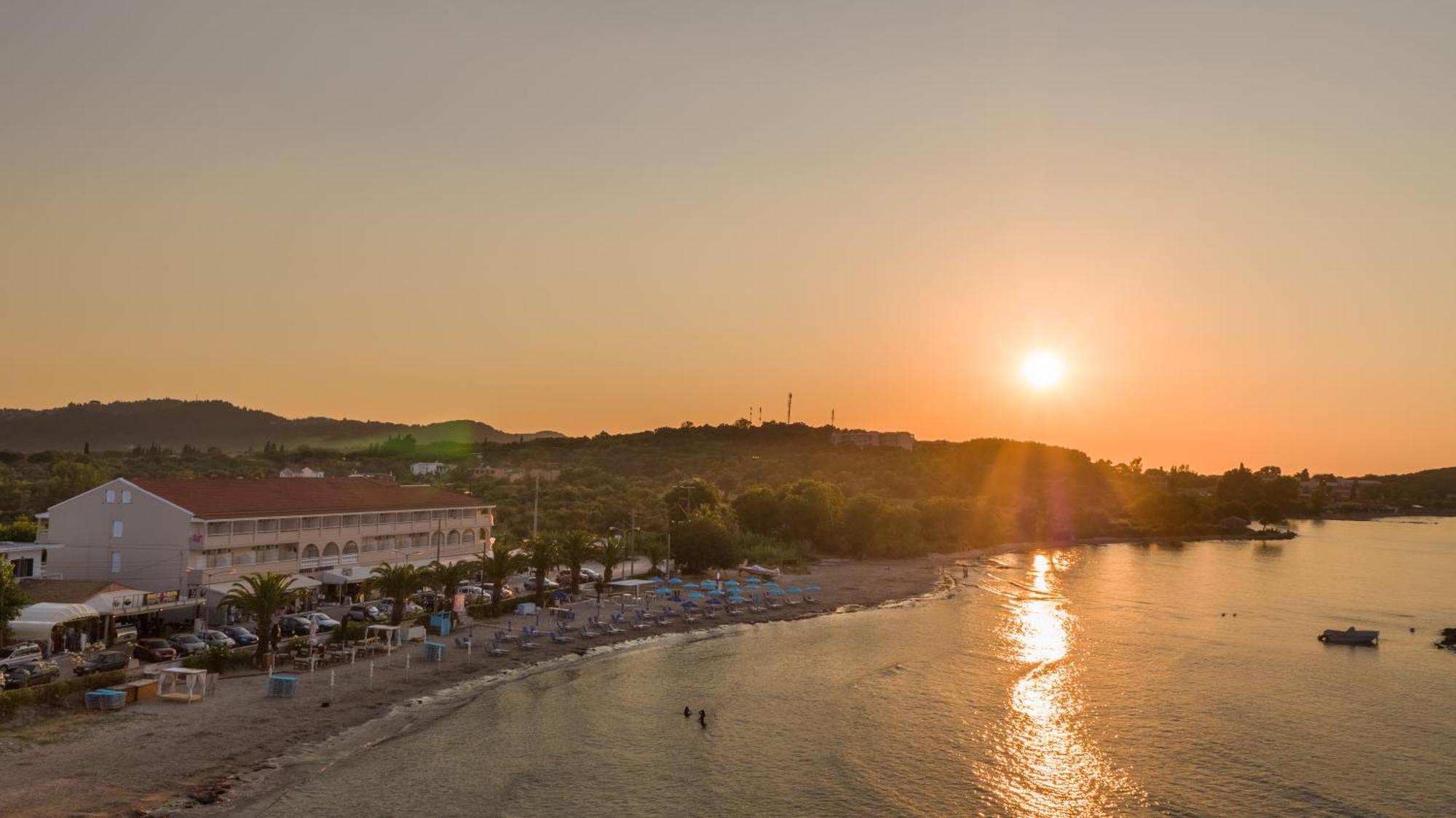 Aphrodite Beach Hotel Corfu Roda  Bagian luar foto