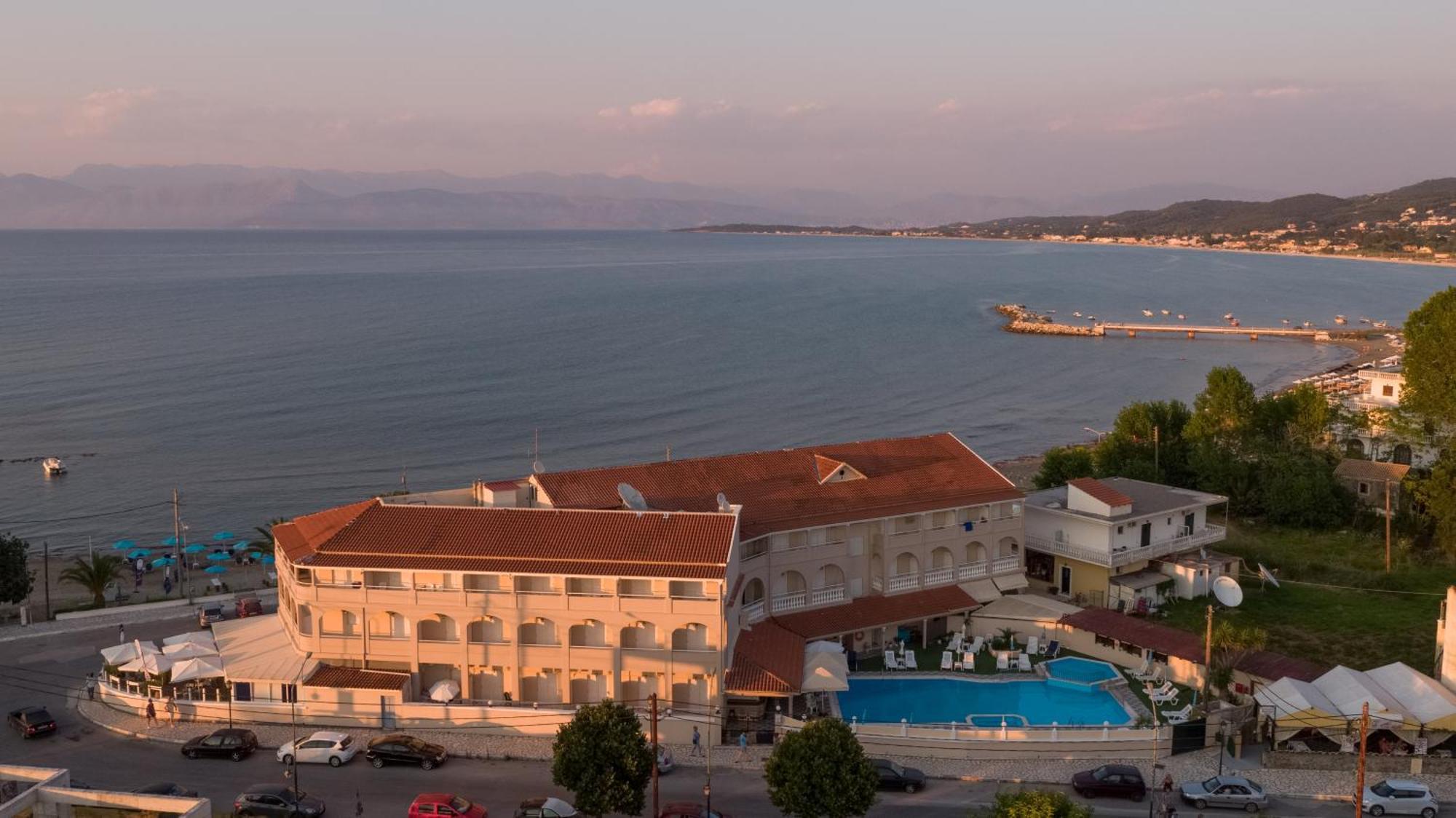 Aphrodite Beach Hotel Corfu Roda  Bagian luar foto