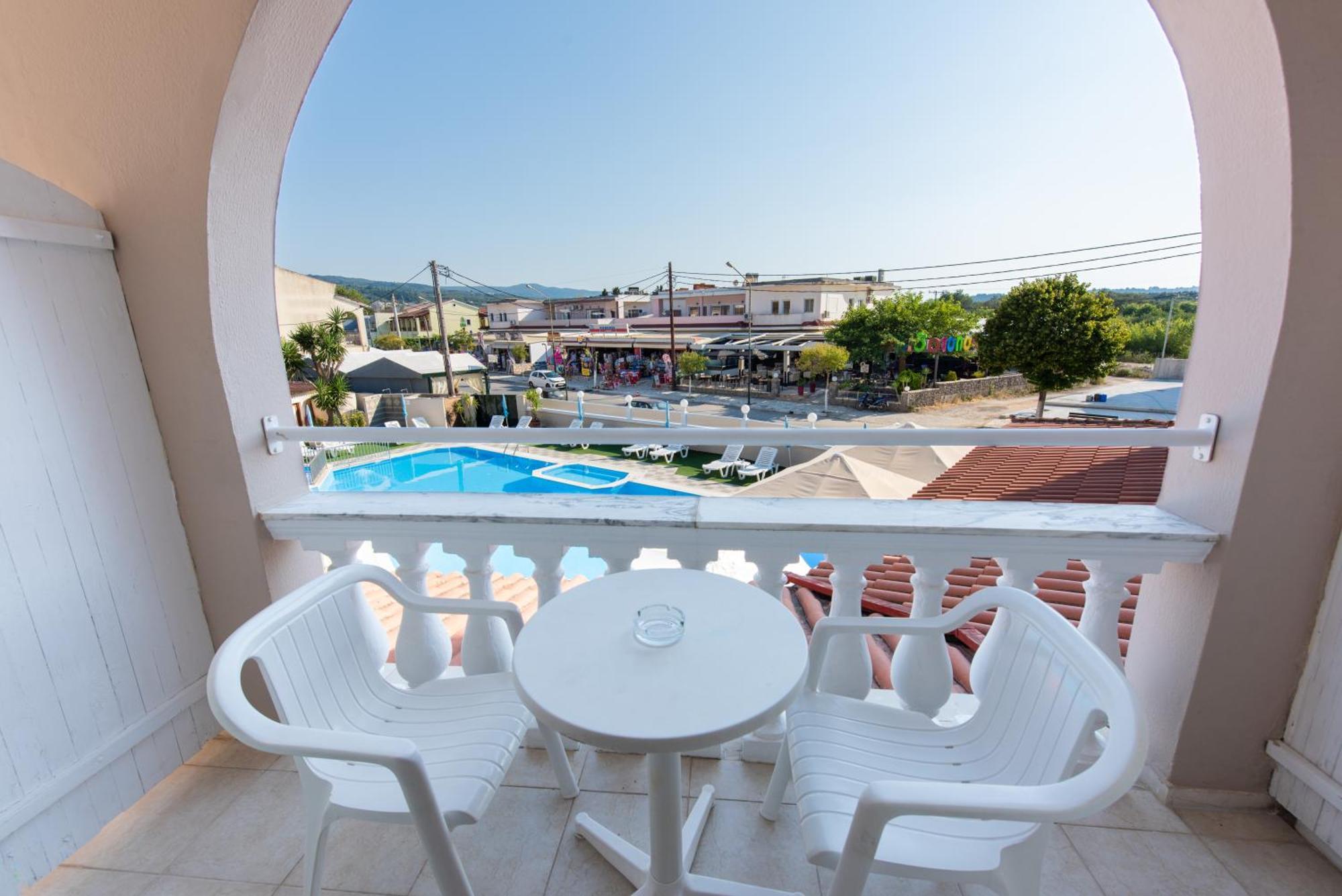 Aphrodite Beach Hotel Corfu Roda  Bagian luar foto