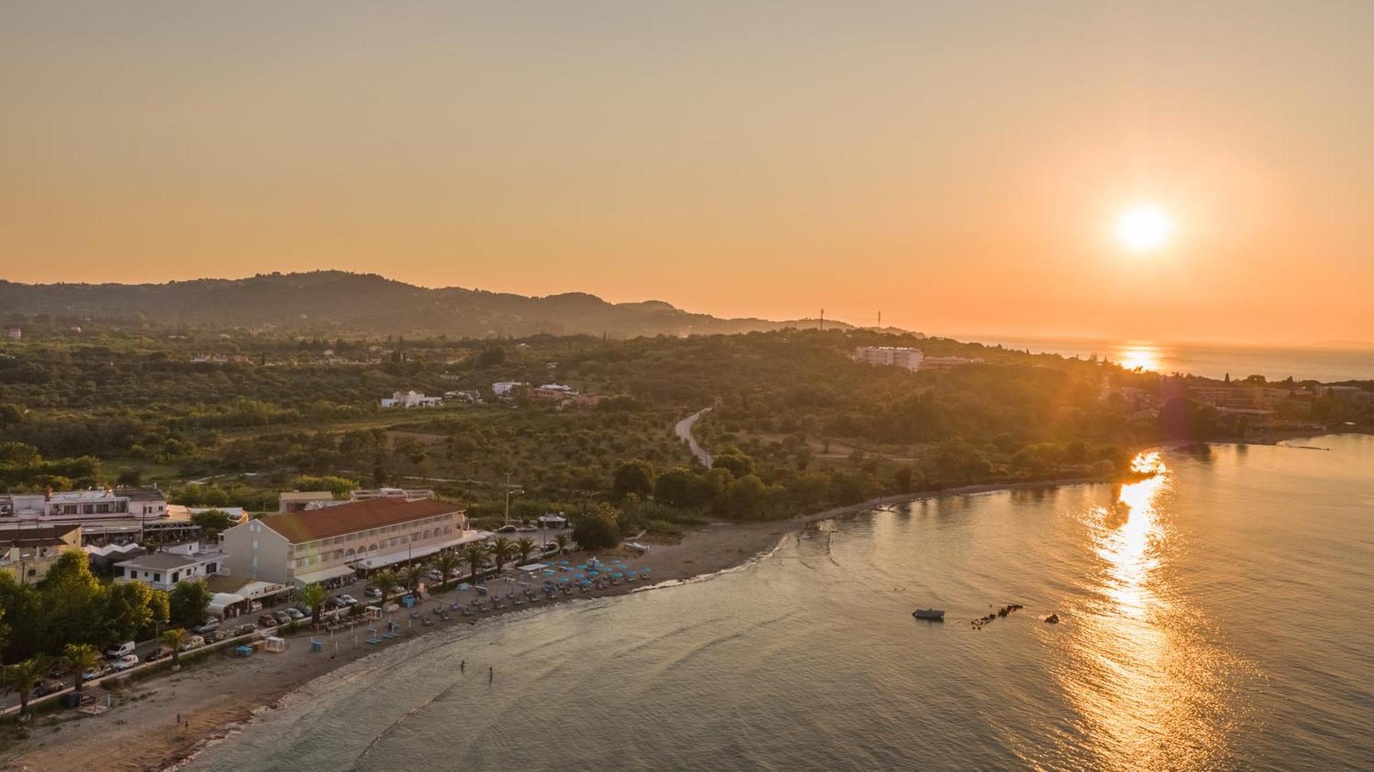 Aphrodite Beach Hotel Corfu Roda  Bagian luar foto