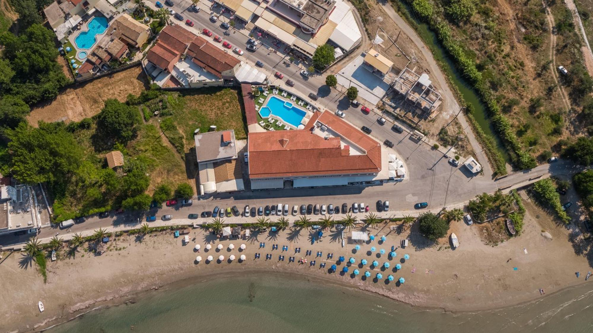 Aphrodite Beach Hotel Corfu Roda  Bagian luar foto