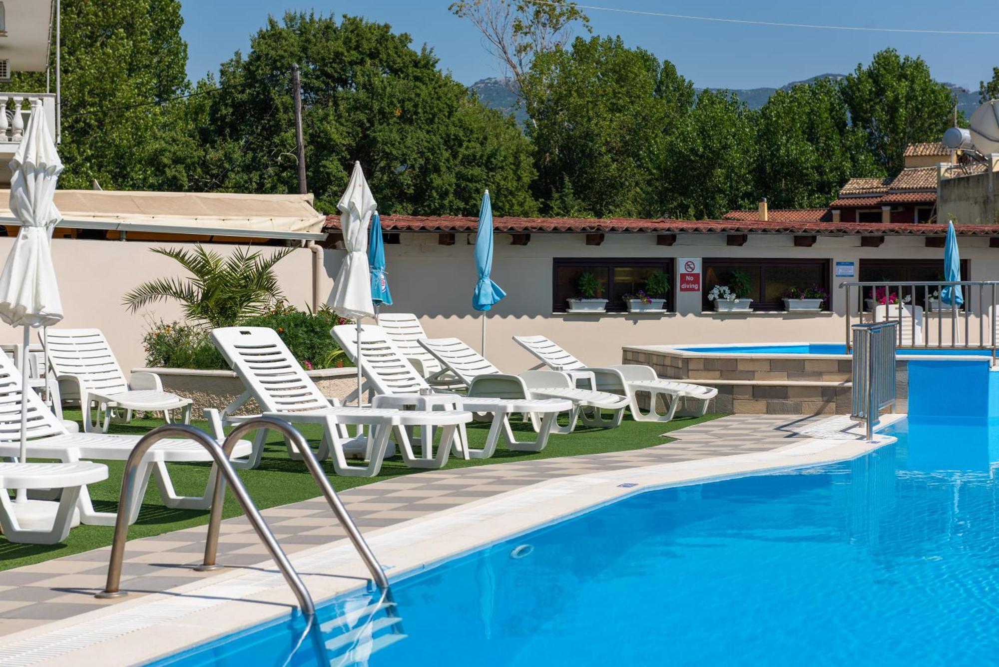 Aphrodite Beach Hotel Corfu Roda  Bagian luar foto