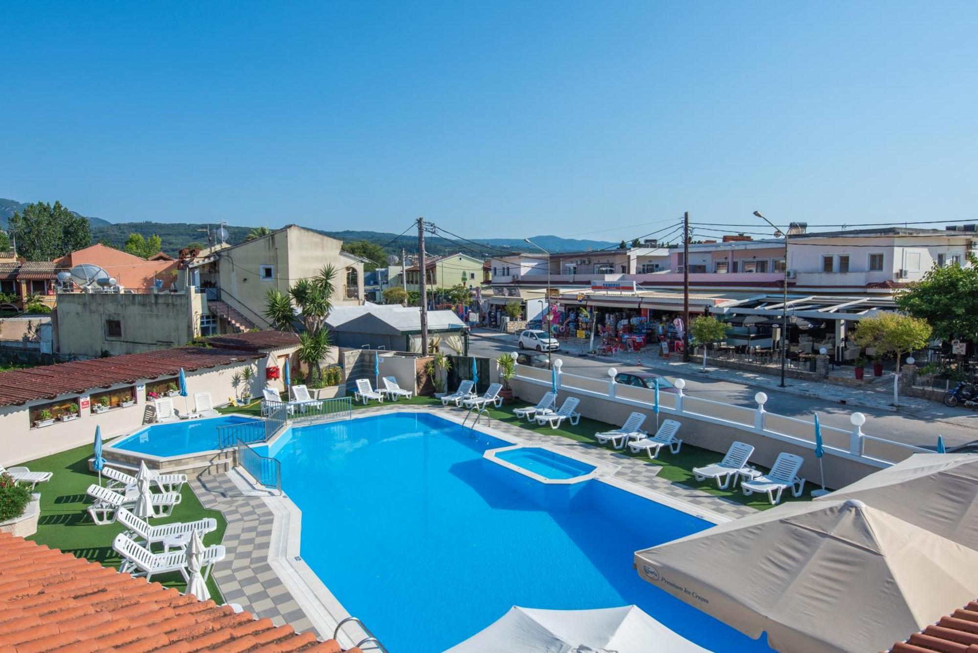 Aphrodite Beach Hotel Corfu Roda  Bagian luar foto