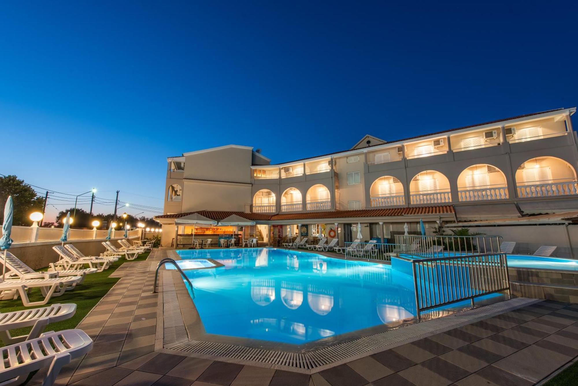 Aphrodite Beach Hotel Corfu Roda  Bagian luar foto
