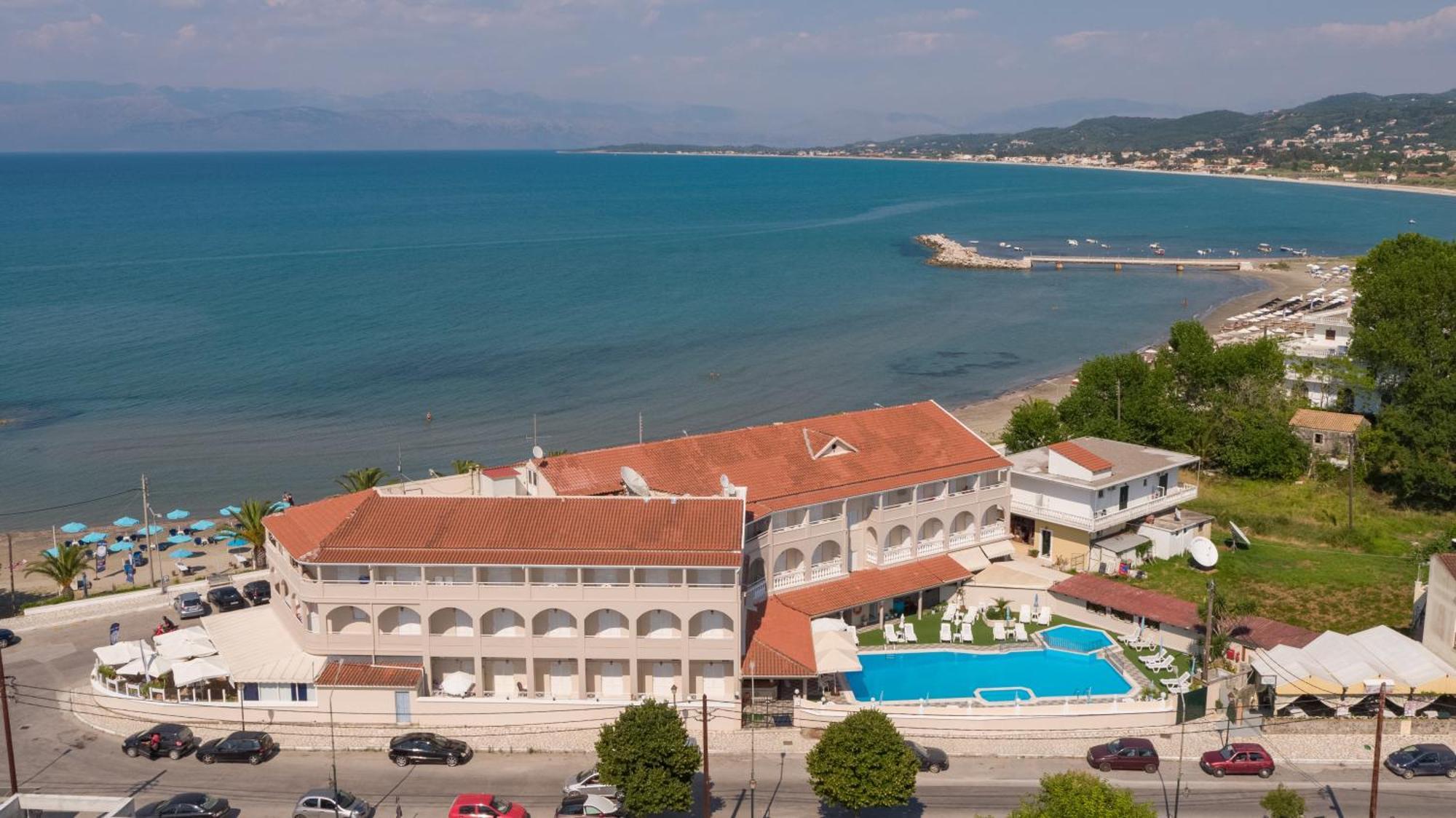 Aphrodite Beach Hotel Corfu Roda  Bagian luar foto