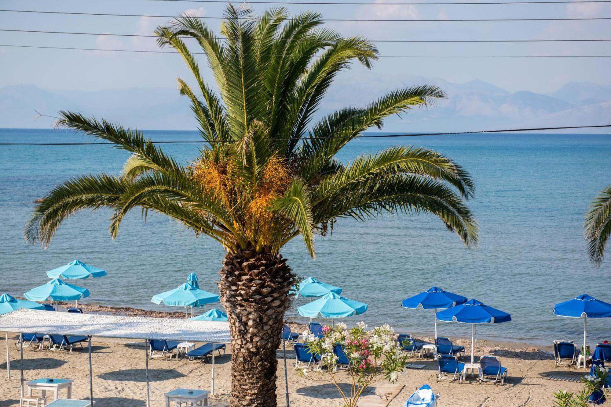 Aphrodite Beach Hotel Corfu Roda  Bagian luar foto